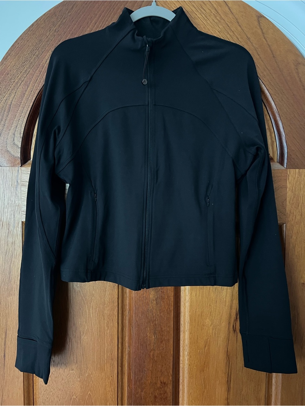 Lululemon Define Jacket Cropped Nulu Size 14 RT $128 Black NWOT